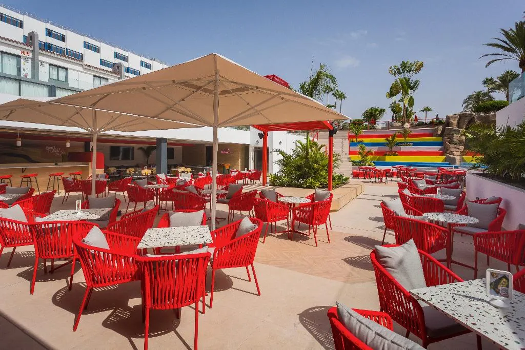 Terrace, Sholeo Lodges Maspalomas, Gran Canaria