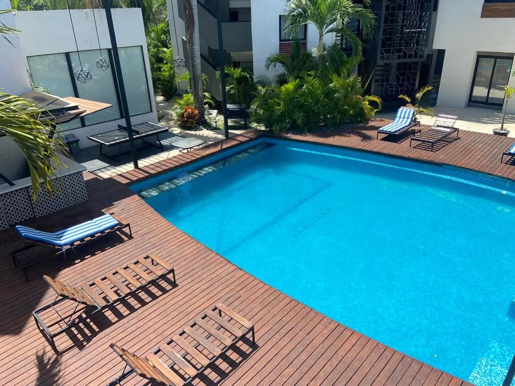 Pool, Seven Boutique Apartments Cancún, Cancun Area
