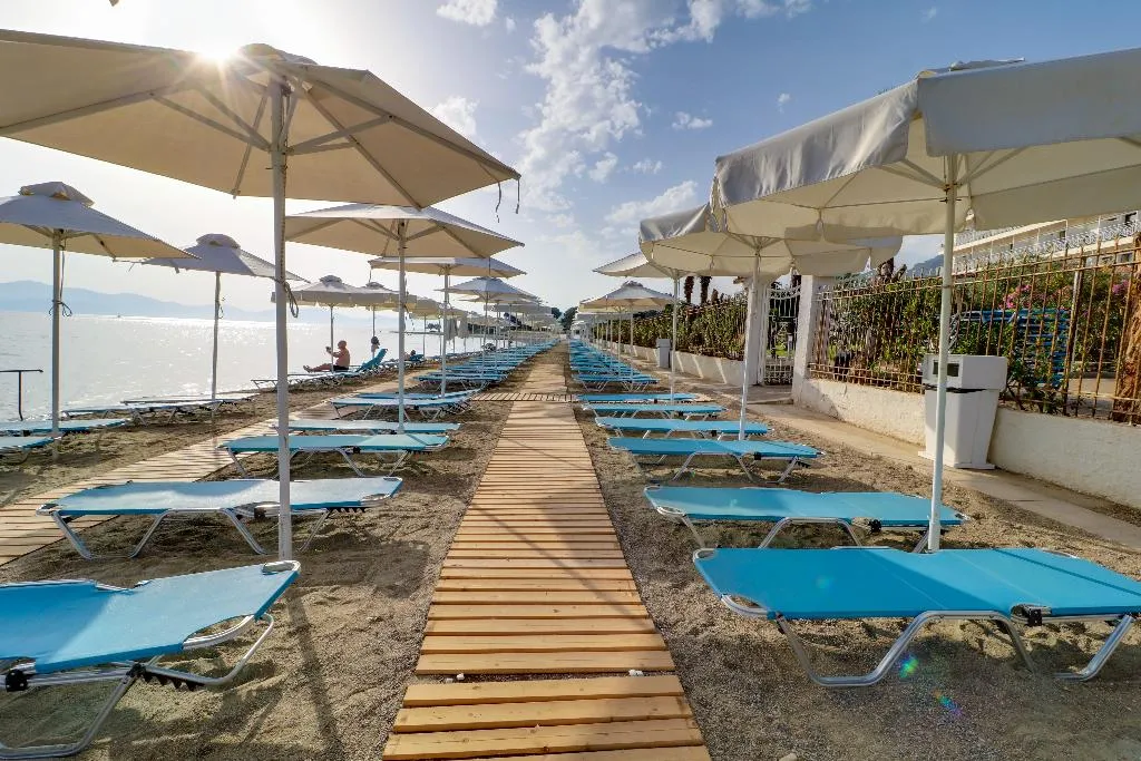 Beach, Calamos Beach Family Club Hotel, Athens