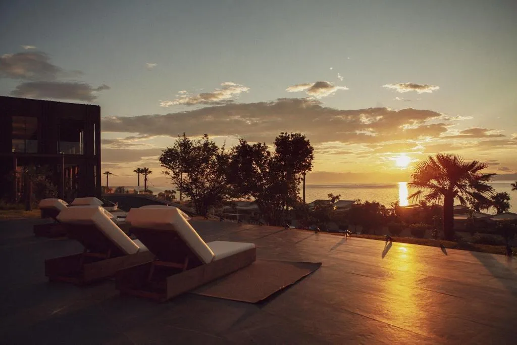 Terrace, Domes Miramare, A Luxury Collection Resort, Corfu, Corfu