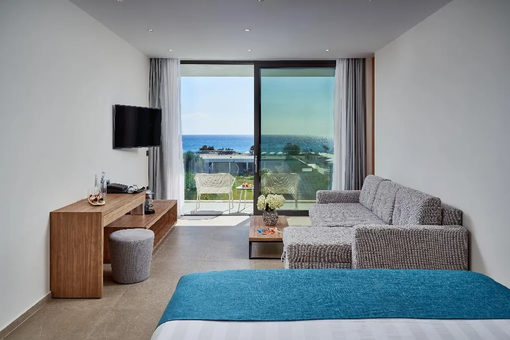 JUNIOR SUITE SEA VIEW Room, Gennadi Grand Resort, Rhodes