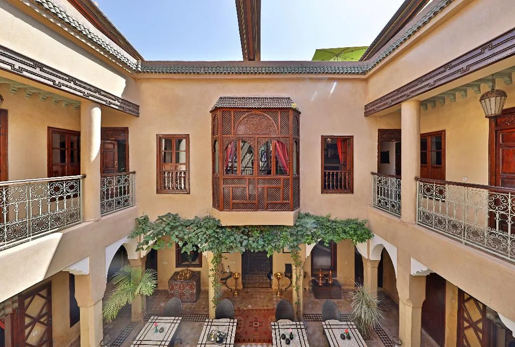 Lobby, Riad Zayane, Marrakech