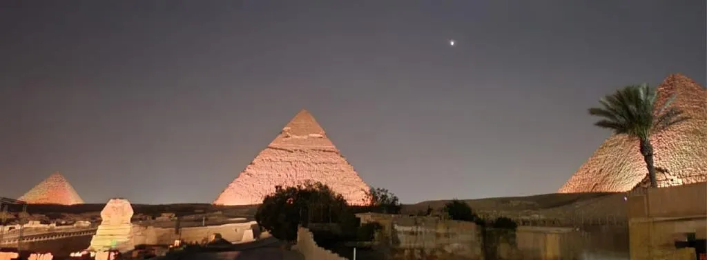 General view, The Gate Hotel Front Pyramids & Sphinx View Hotel, Cairo