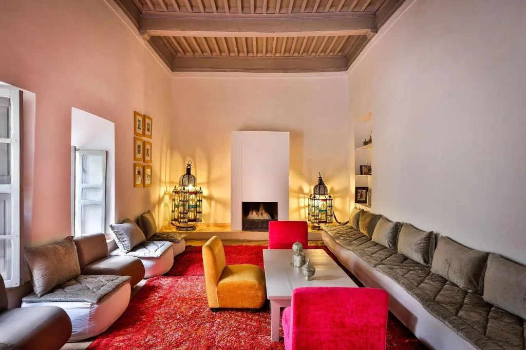 Lobby, Riad Al Jazira, Marrakech