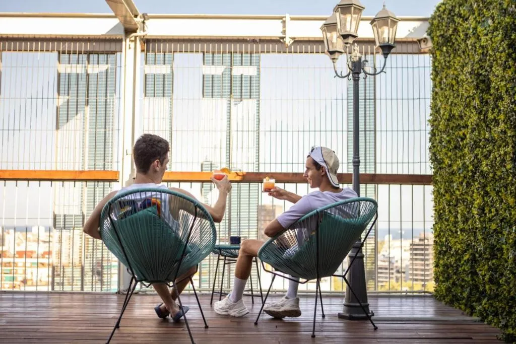 Terrace, Barcelona Urbany Hostel, Barcelona