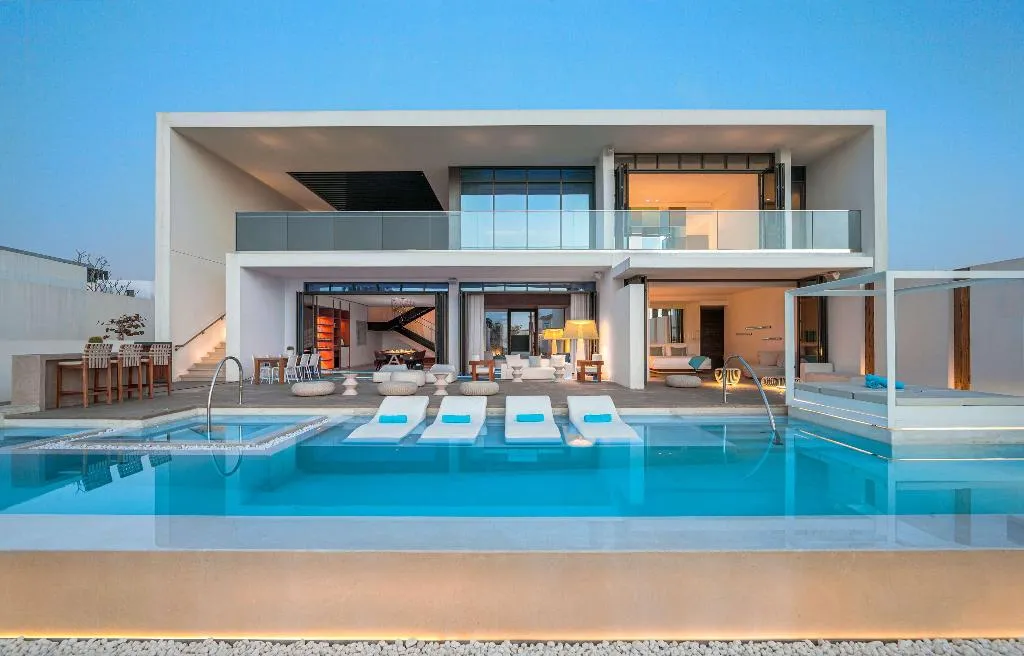 VILLA SEA VIEW THREE BEDROOMS Room, Nikki Beach Resort & Spa Dubai, Dubai
