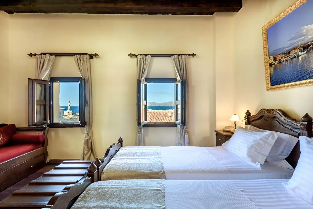 Double or Twin HARBOUR VIEW Room, Porto del Colombo, Crete