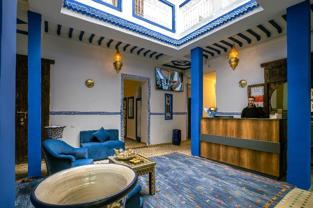 Lobby, Riad Blue Eyes, Marrakech