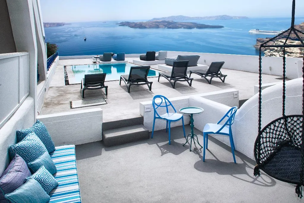 Pool, Amity Suites, Santorini