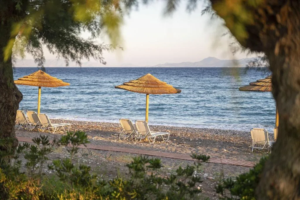 Beach, D'Andrea Mare Beach Hotel, Rhodes