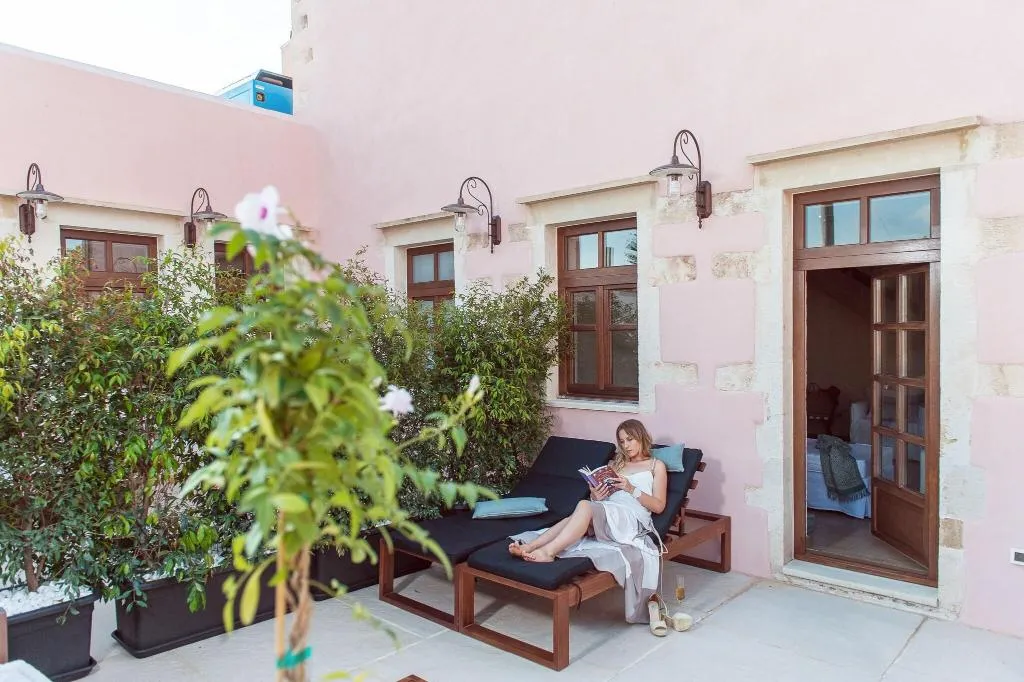 Terrace, Serenissima Boutique Hotel, Crete