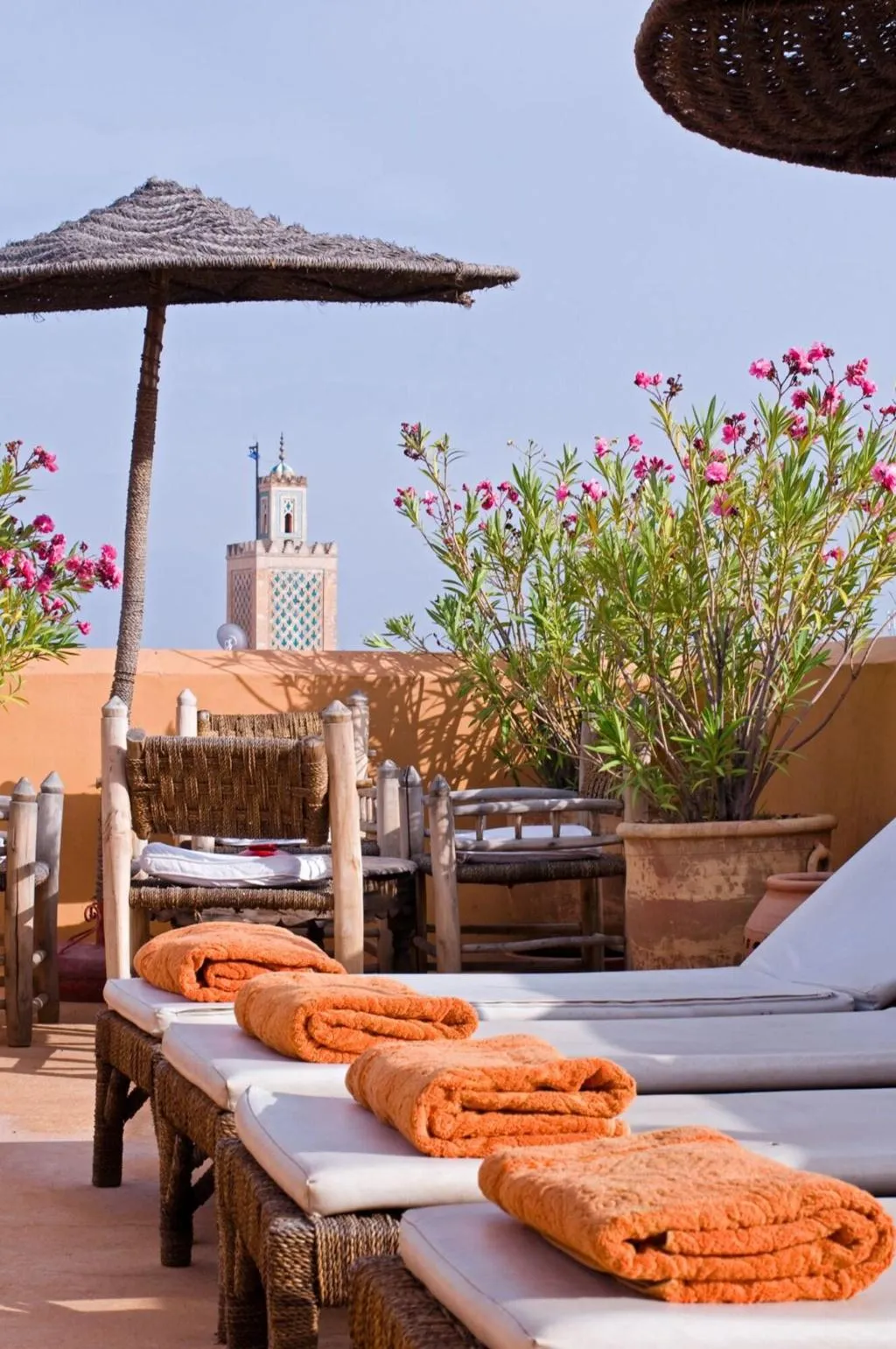 Terrace, Dar Hanane, Marrakech