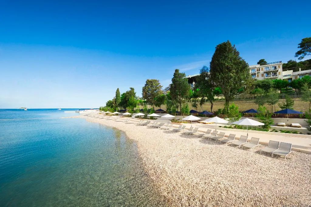 Beach, Monte Mulini Adults Exclusive hotel by Maistra, Istria