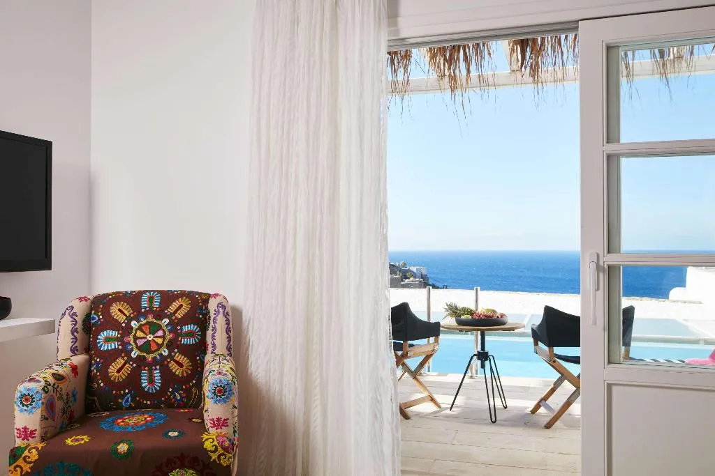 Room, Myconian Villa Collection Preferred Hotels, Mykonos