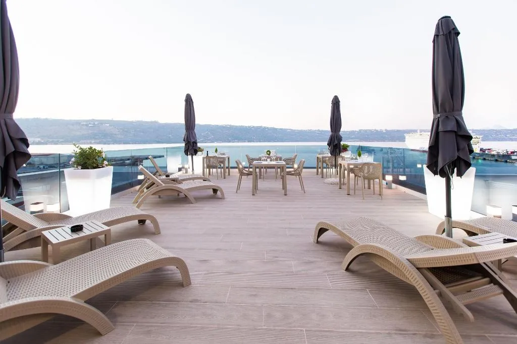 Terrace, Oniros Residences, Crete