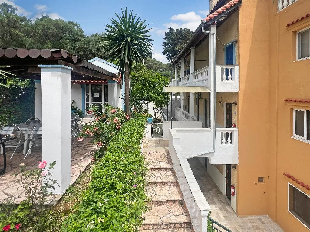 General view, Andromaches Holiday apartments, Corfu