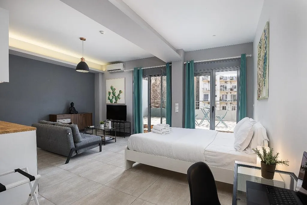 General view, Omnia Pagrati Apartments, Athens