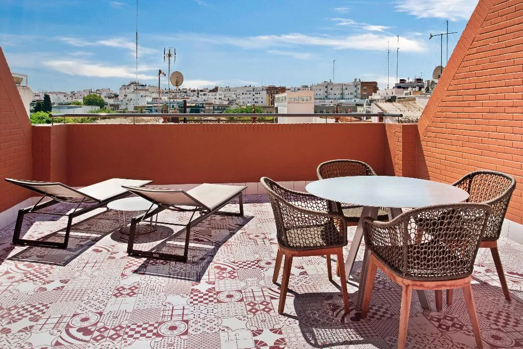 SUITE WITH TERRACE Room, Eurostars Guadalquivir, Seville