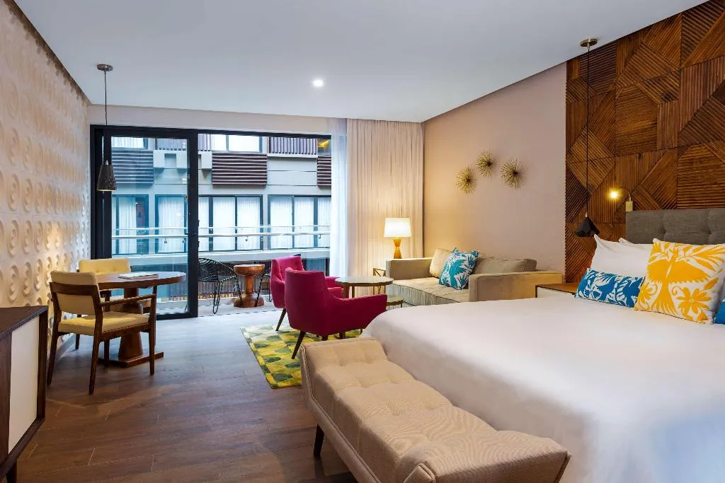 DOUBLE SUPERIOR KING BED Room, The Fives Downtown Hotel, Curio by Hilton, Playa Del Carmen