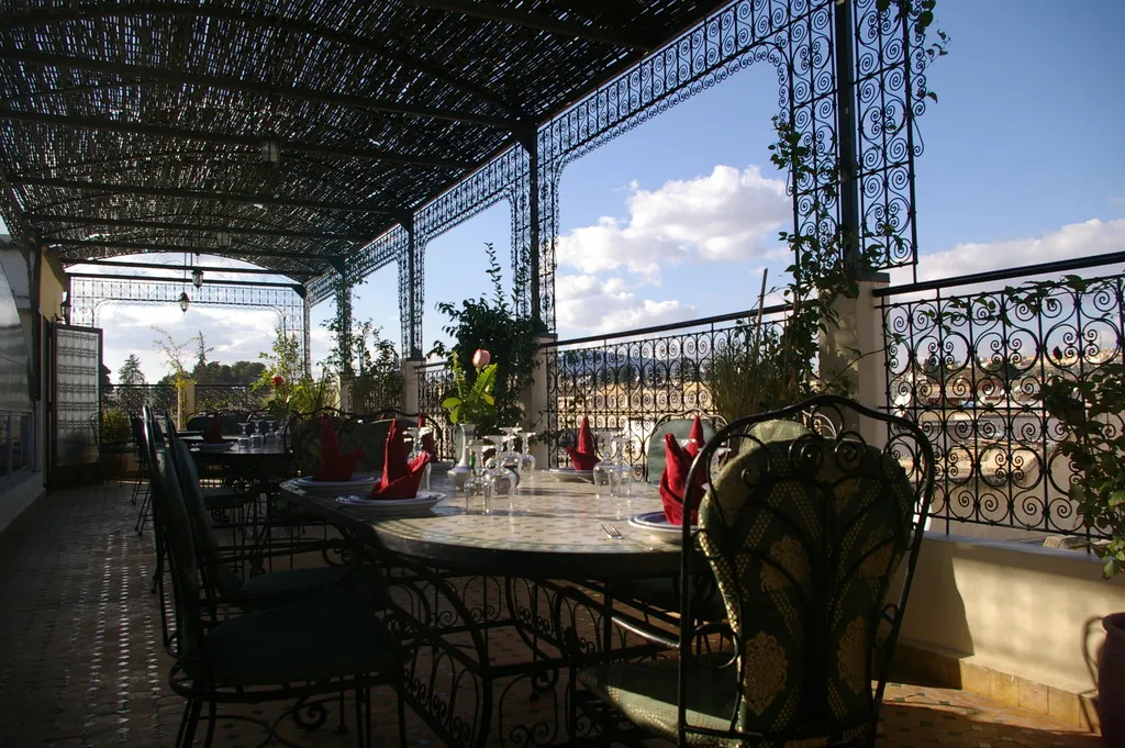 Terrace, La Perle De La Medina, Fez