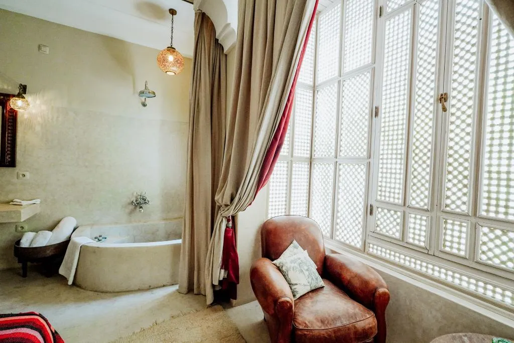 DOUBLE SINGLE USE ONE BEDROOM ONE BATHROOM Room, Riad Dar Ayur, Marrakech