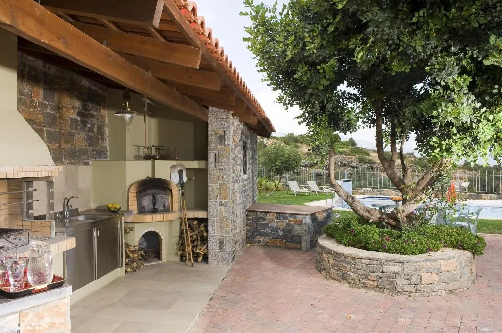 Terrace, Elounda Olea Villas & Apartments, Crete