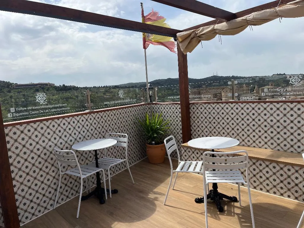 Terrace, Cason De Los Lopez Apartments, Madrid