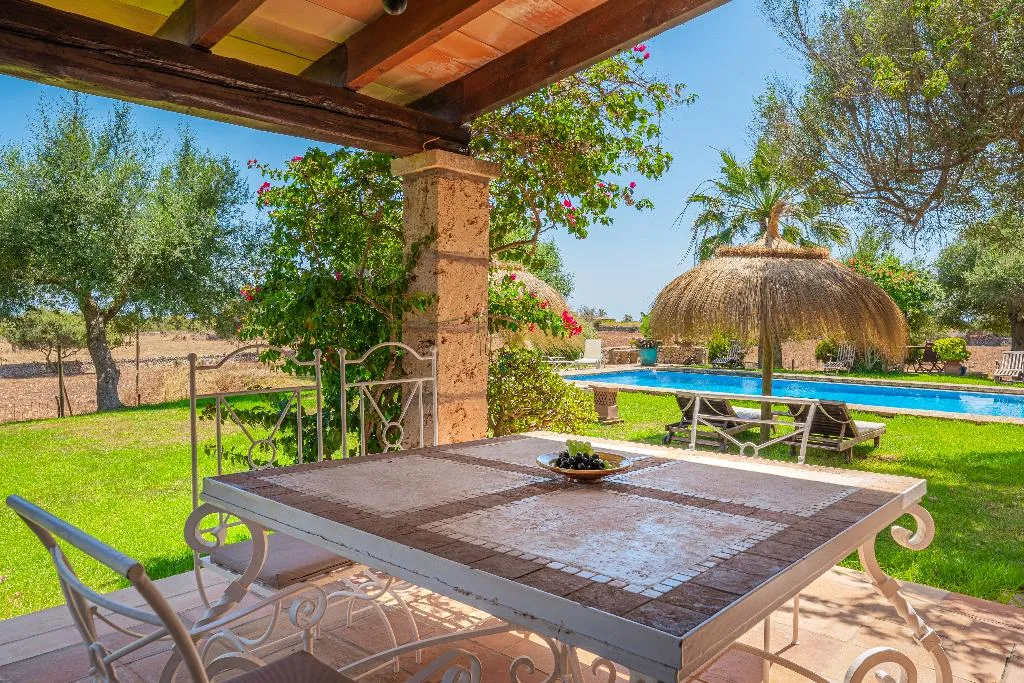Terrace, Finca s'Antigor, Majorca