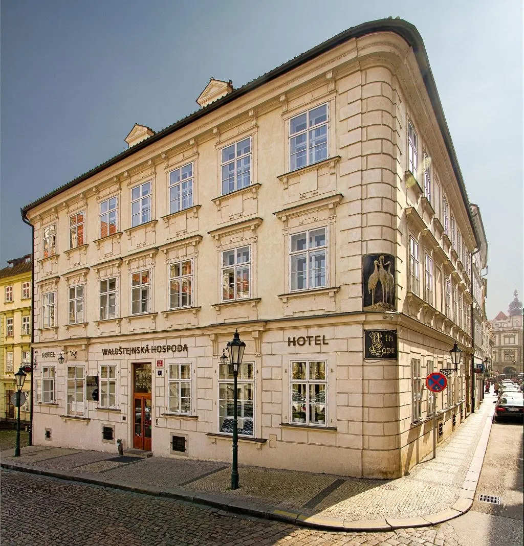 General view, Three Storks Hotel, Prague