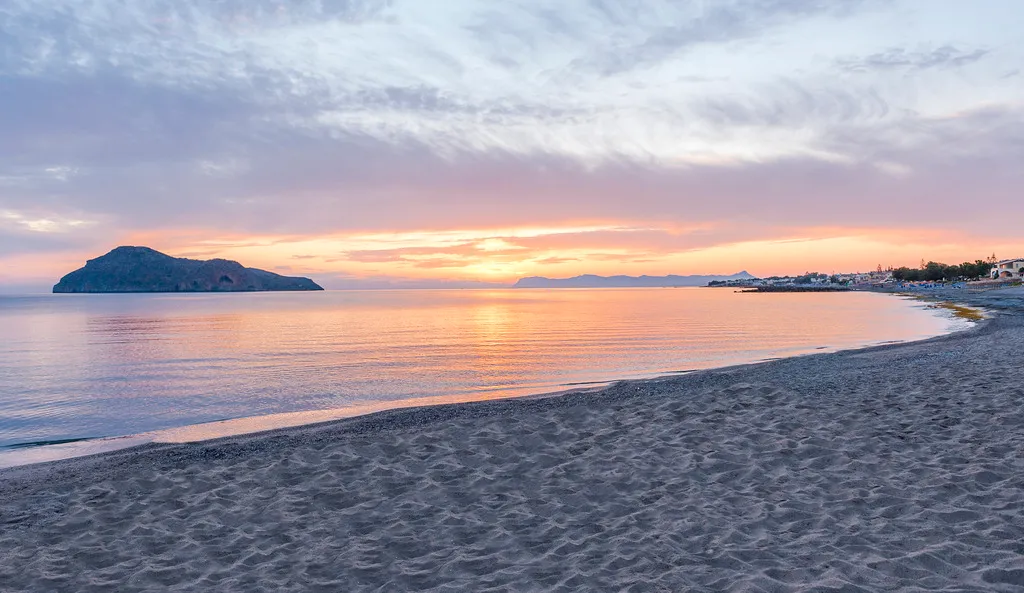 Beach, Porto Platanias Village Resort, Crete