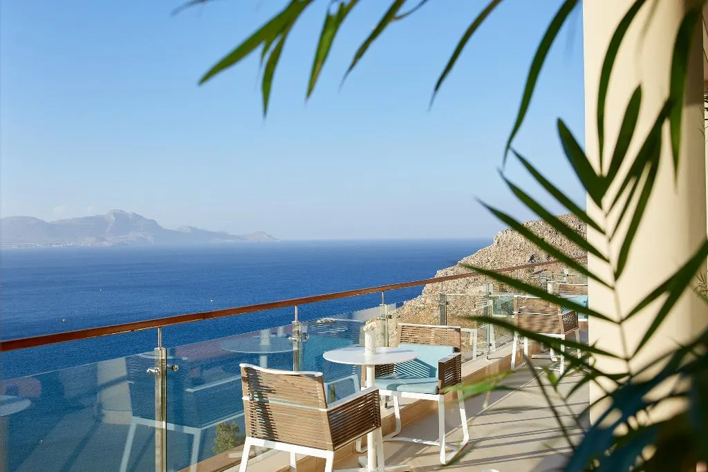 Restaurant, Lindos Blu, Rhodes
