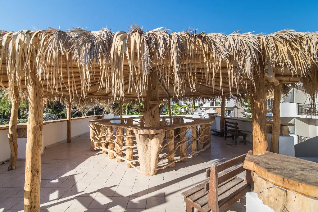 Terrace, Iniochos Hotel ( EX APOLLO ), Zante