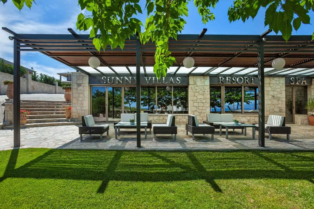 Terrace, Sunny Villas and Spa, Halkidiki