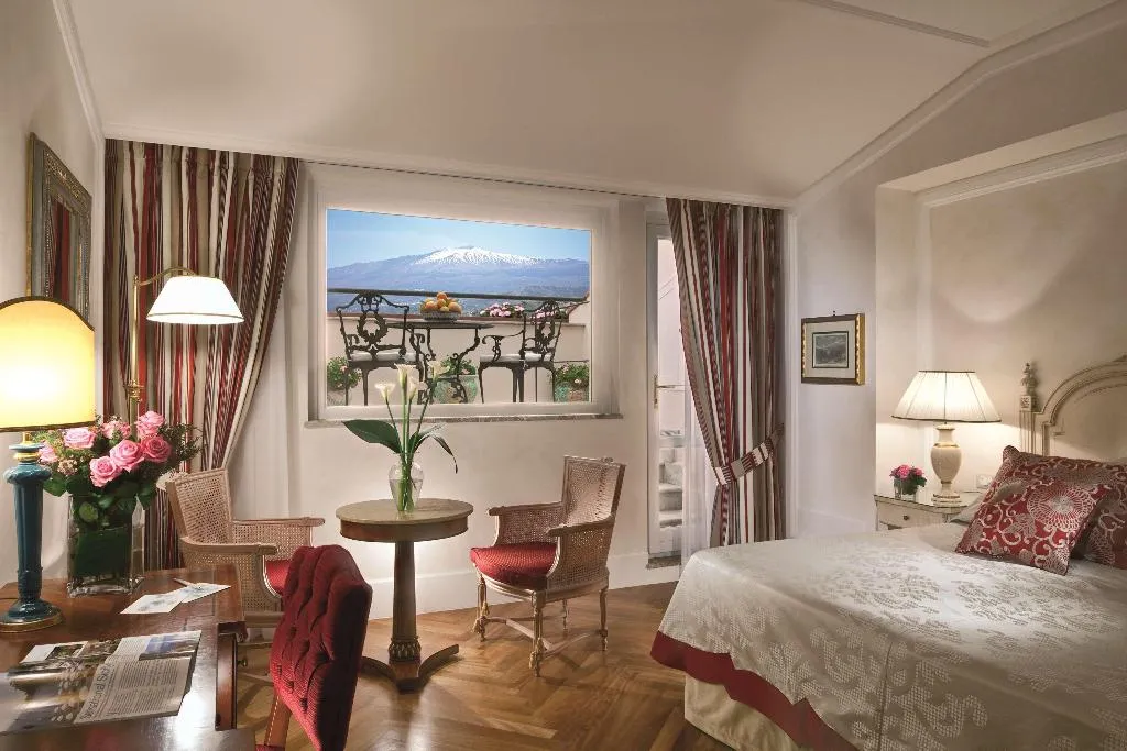 Room, Grand Hotel Timeo, A Belmond Hotel, Taormina, Taormina