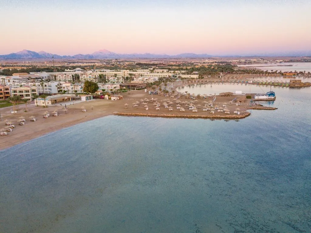 Beach, Royal Pharaoh Resort & Aqua Park, Red Sea Riviera