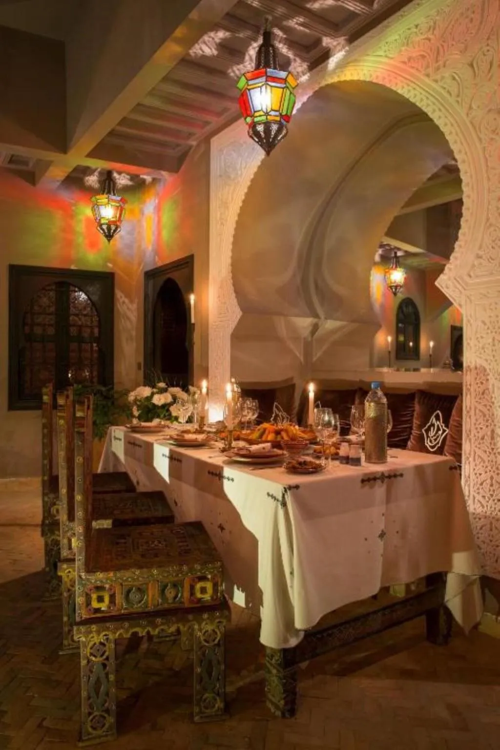 Restaurant, Riad Irhalne, Marrakech