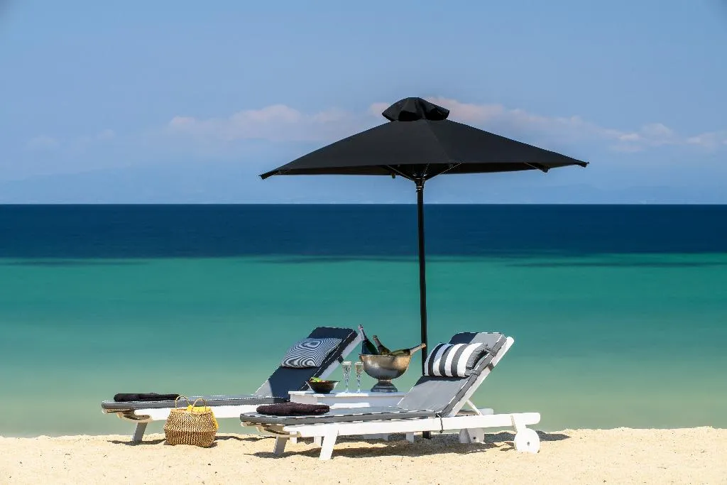 Beach, Avaton Luxury Beach Resort Relais & Chateau, Thessaloniki