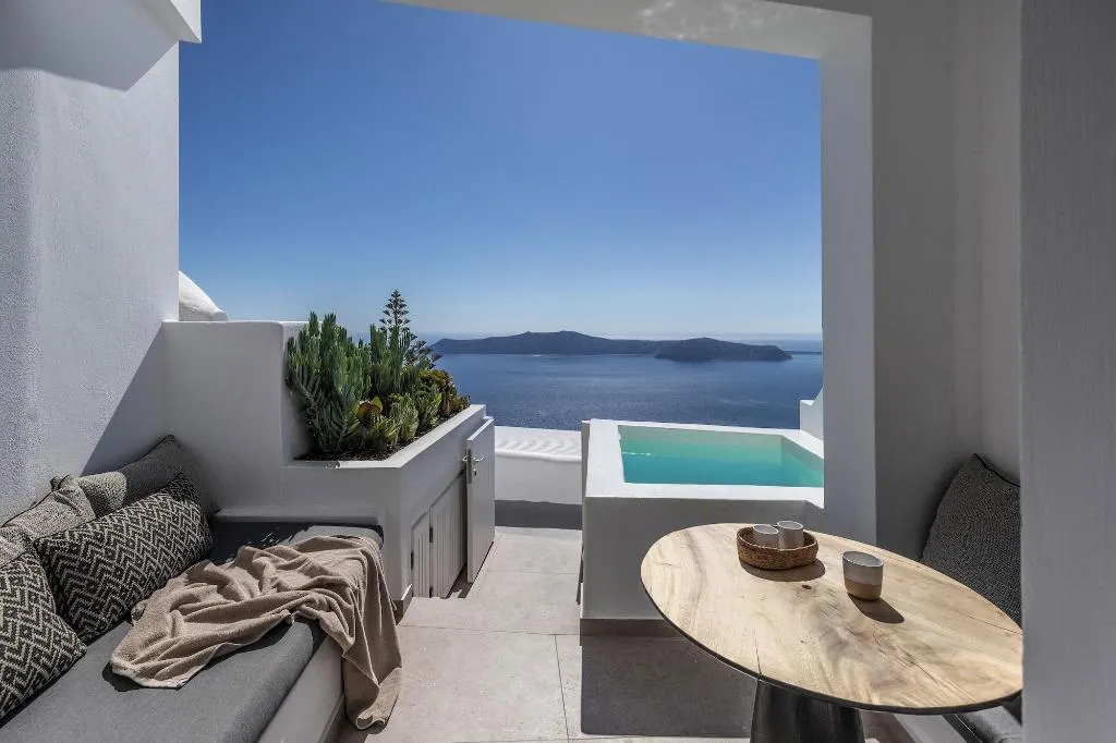 General view, Villa Lukas, Santorini