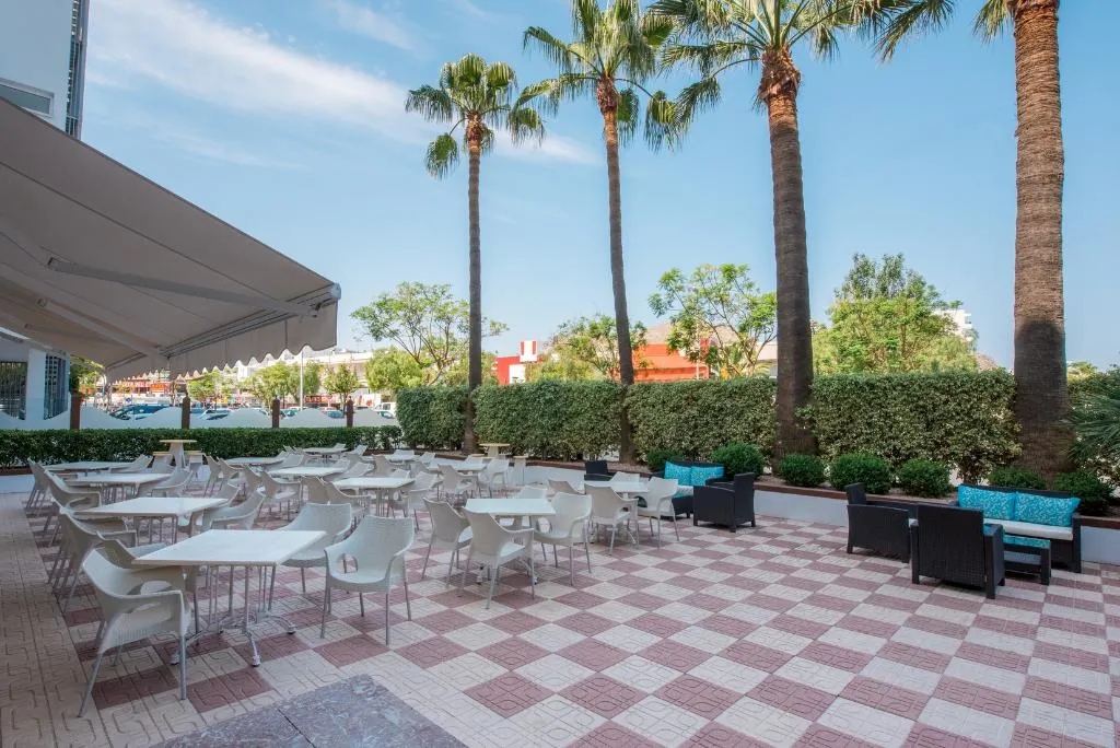 Terrace, Iberostar Waves Ciudad Blanca, Majorca