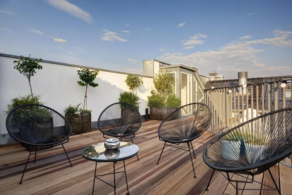 Terrace, Berlin Gorki Apartments, Berlin
