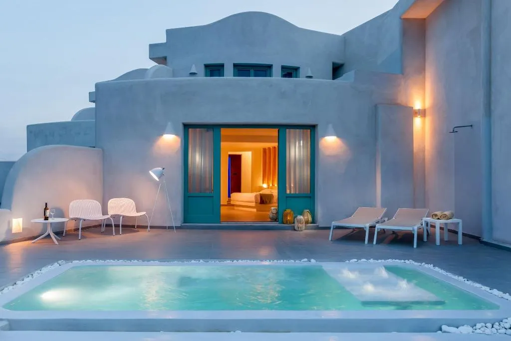 Room, Avatar Suites, Santorini