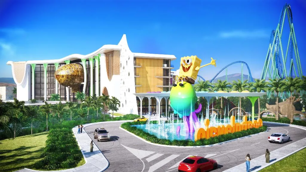 General view, The Land of Legends Nickelodeon Theme Park, Antalya