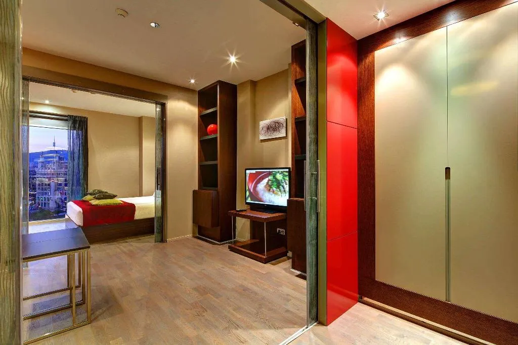 Room, Olivia Plaza Hotel, Barcelona