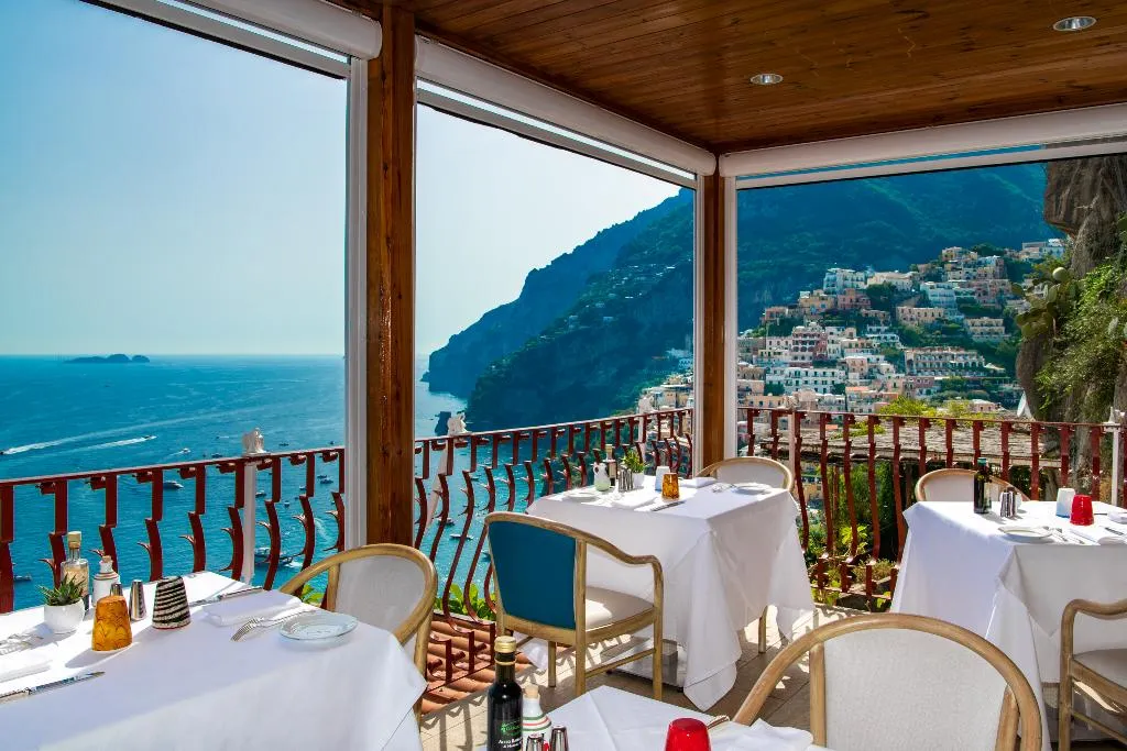Restaurant, Eden Roc Positano, Naples