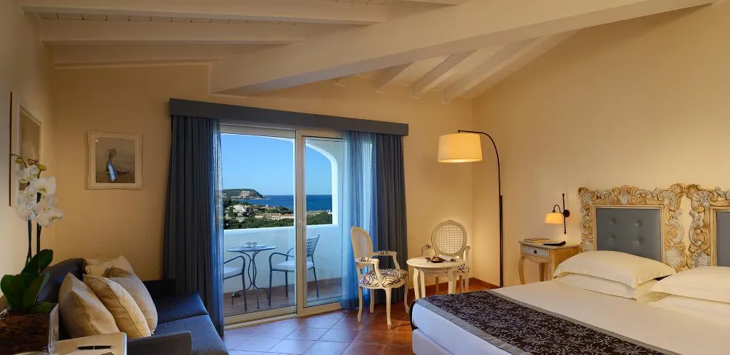 Double or Twin SUPERIOR SEA VIEW Room, CPH Pevero Hotel, Olbia