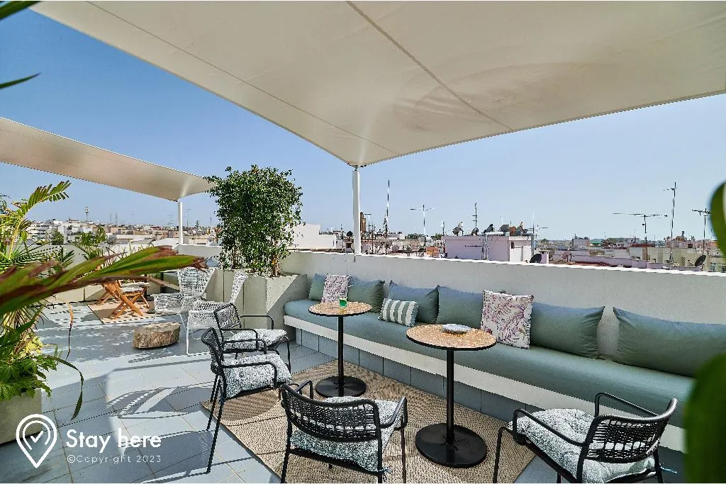 Terrace, Stayhere Rabat - Agdal 3 - Prestige Residence, Rabat