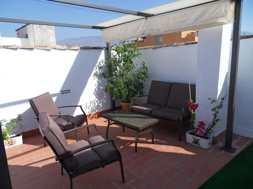Terrace, Hostal Marbella, Costa Del Sol