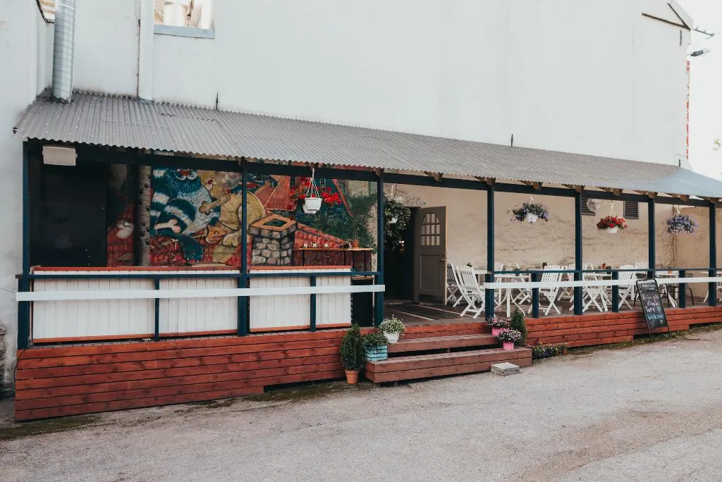Terrace, Economy Hotel, Tallinn