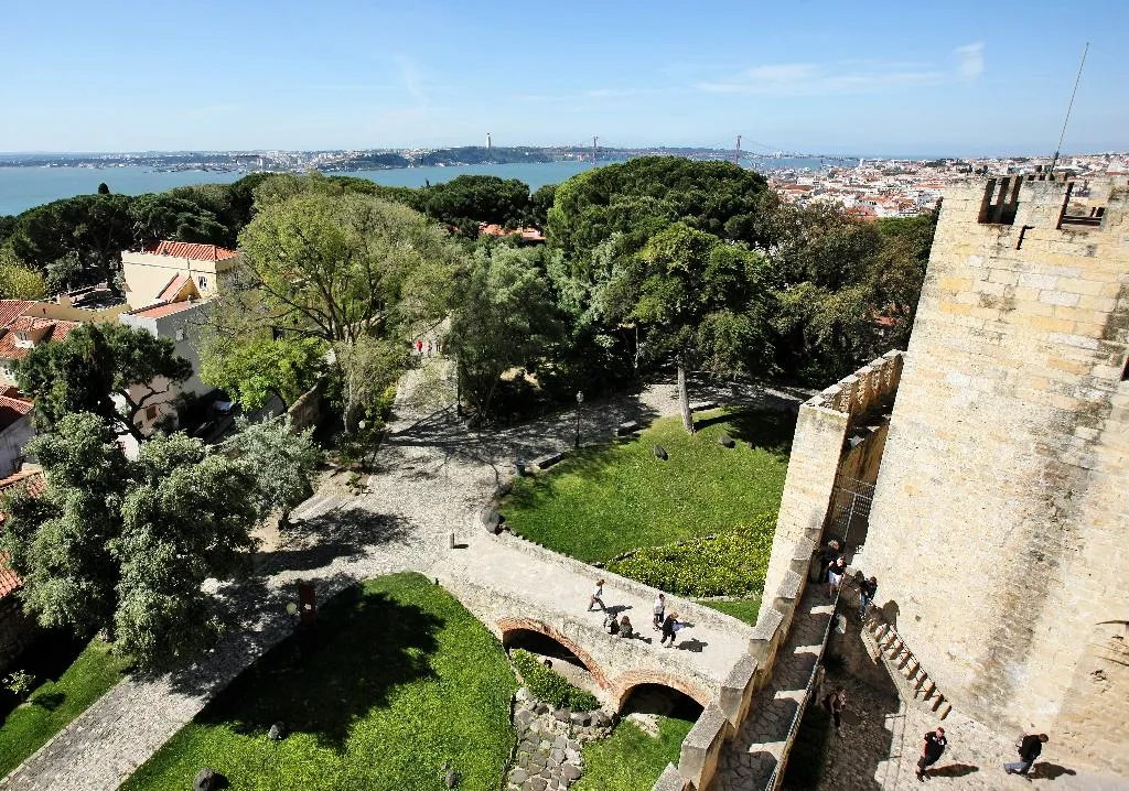 General view, Solar do Castelo, Lisbon