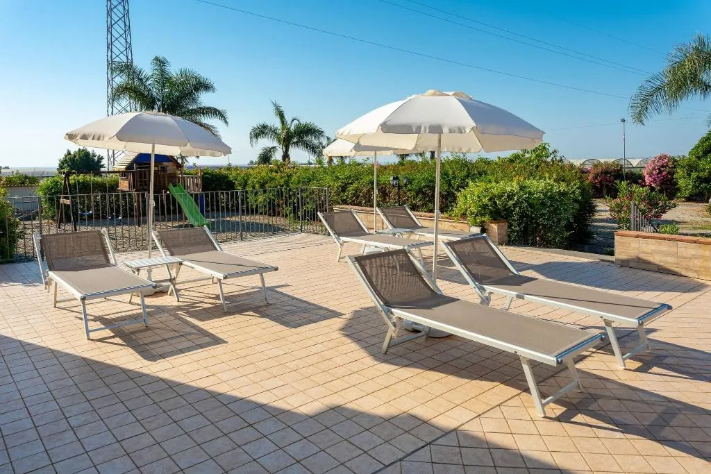 Terrace, La Terra Dei Sogni Country Hotel, Catania